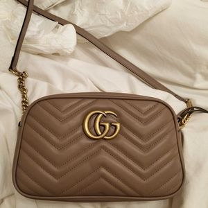 Authentic Gucci Marmont Matelasse Camera Bag